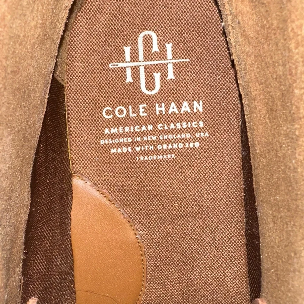 Cole Haan Men's Brown Leather Boots - Picture 4 of 5